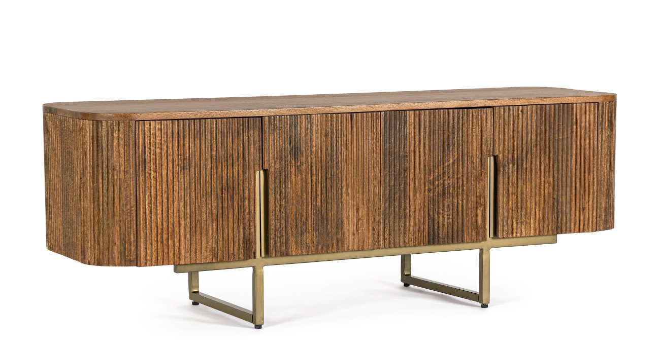 TV-Board Vilas aus Mangoholz, 140 cm TV-Board Vilas aus Mangoholz, 140 cm