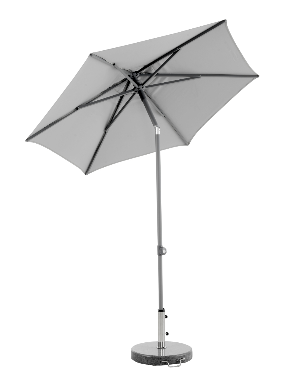 Sonnenschirm Poppi Ø 200 cm, Grau