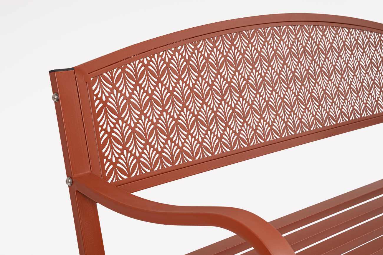 Gartenbank Lizette aus Metall, Picant