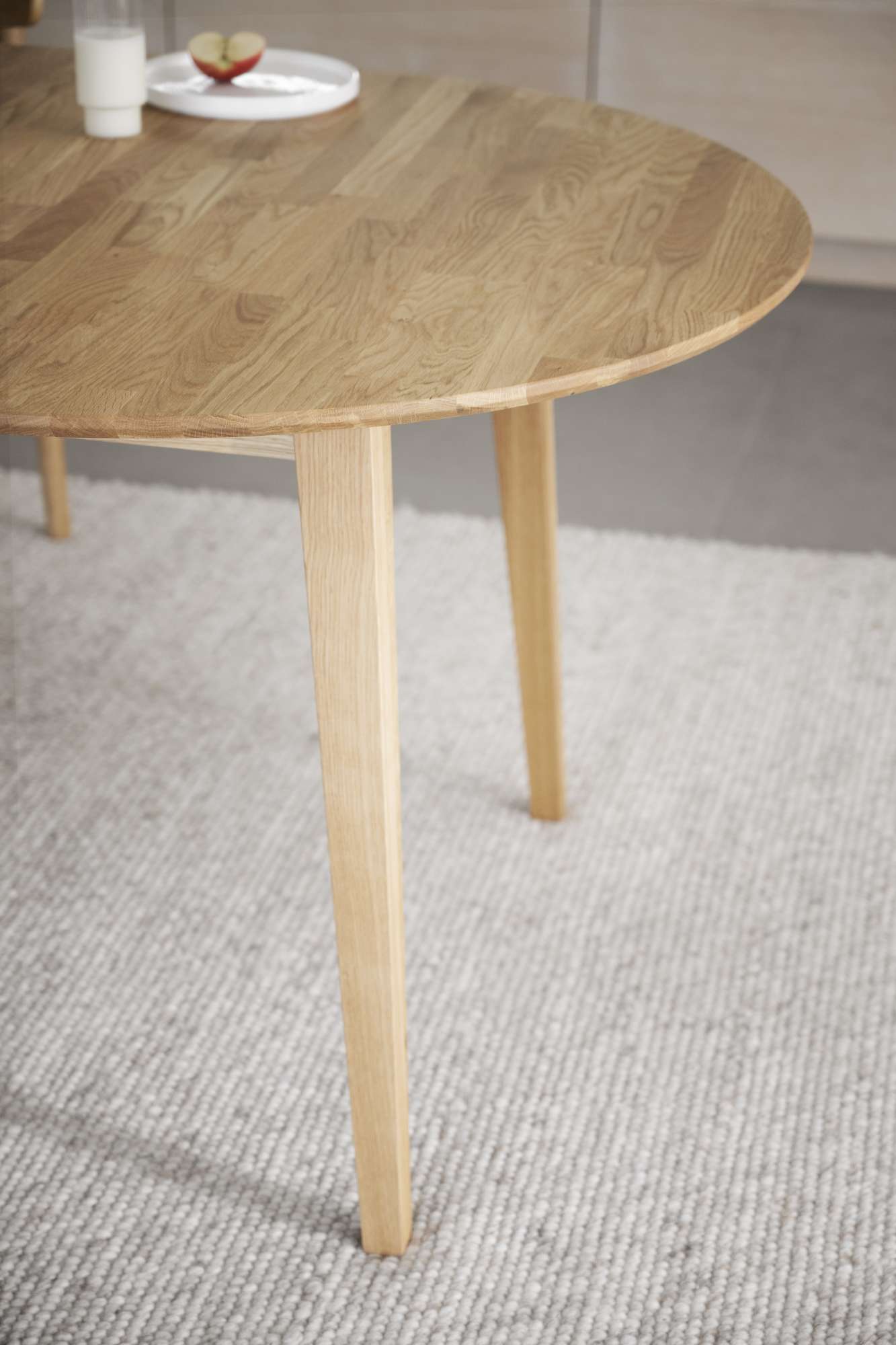 Esstisch Filippa Oval mit Auszug, 170/210cm, Eiche Natur – modernes Design trifft Komfort.