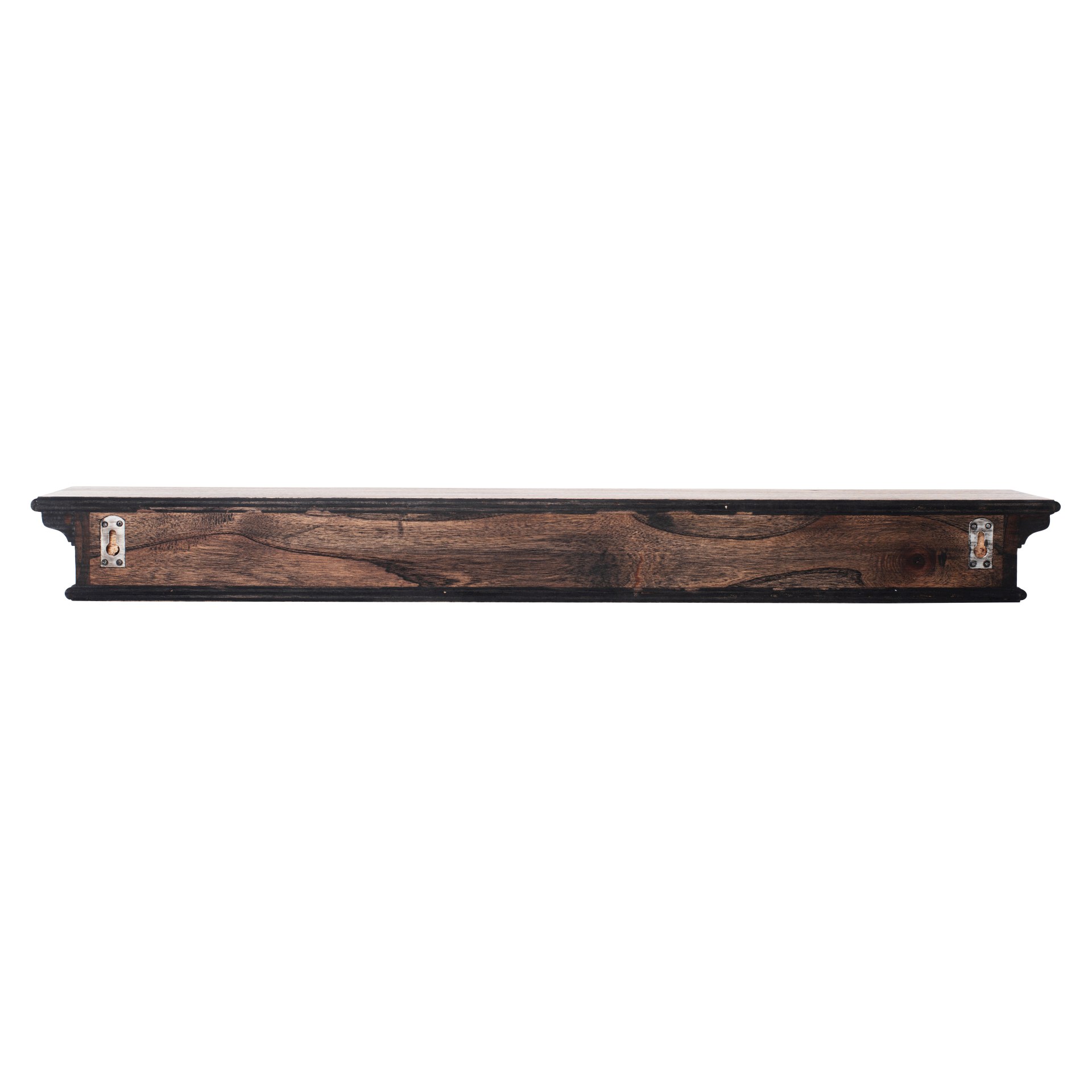 Das Wandregal Halifax Mindi überzeugt mit seinem Landhaus Stil. Gefertigt wurde es aus Mahagoni Holz, welches einen braunen Farbton besitzt. Das Regal besitzt eine Breite von 120 cm.