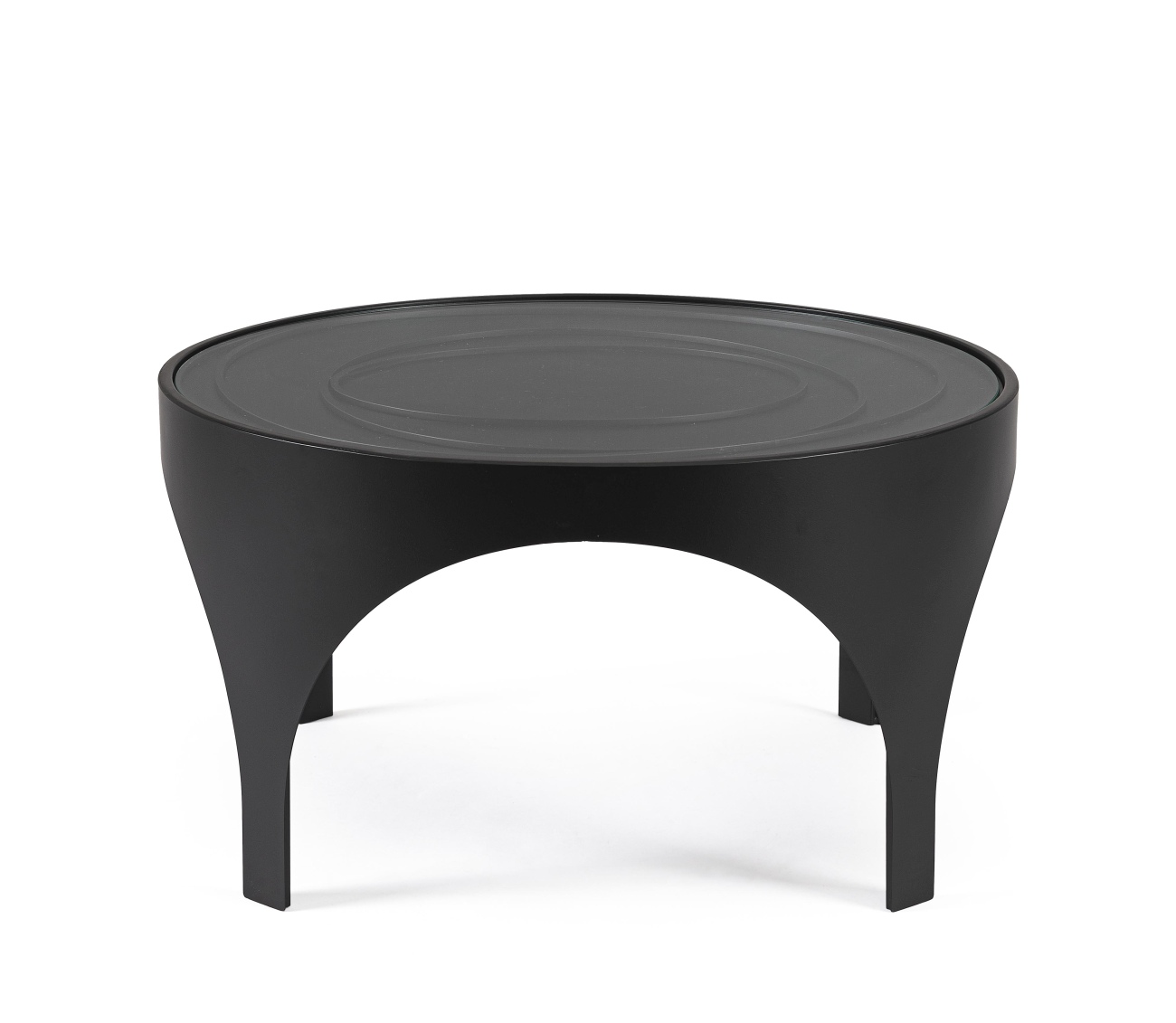 Couchtisch Archie aus Metall, Ø 70 cm