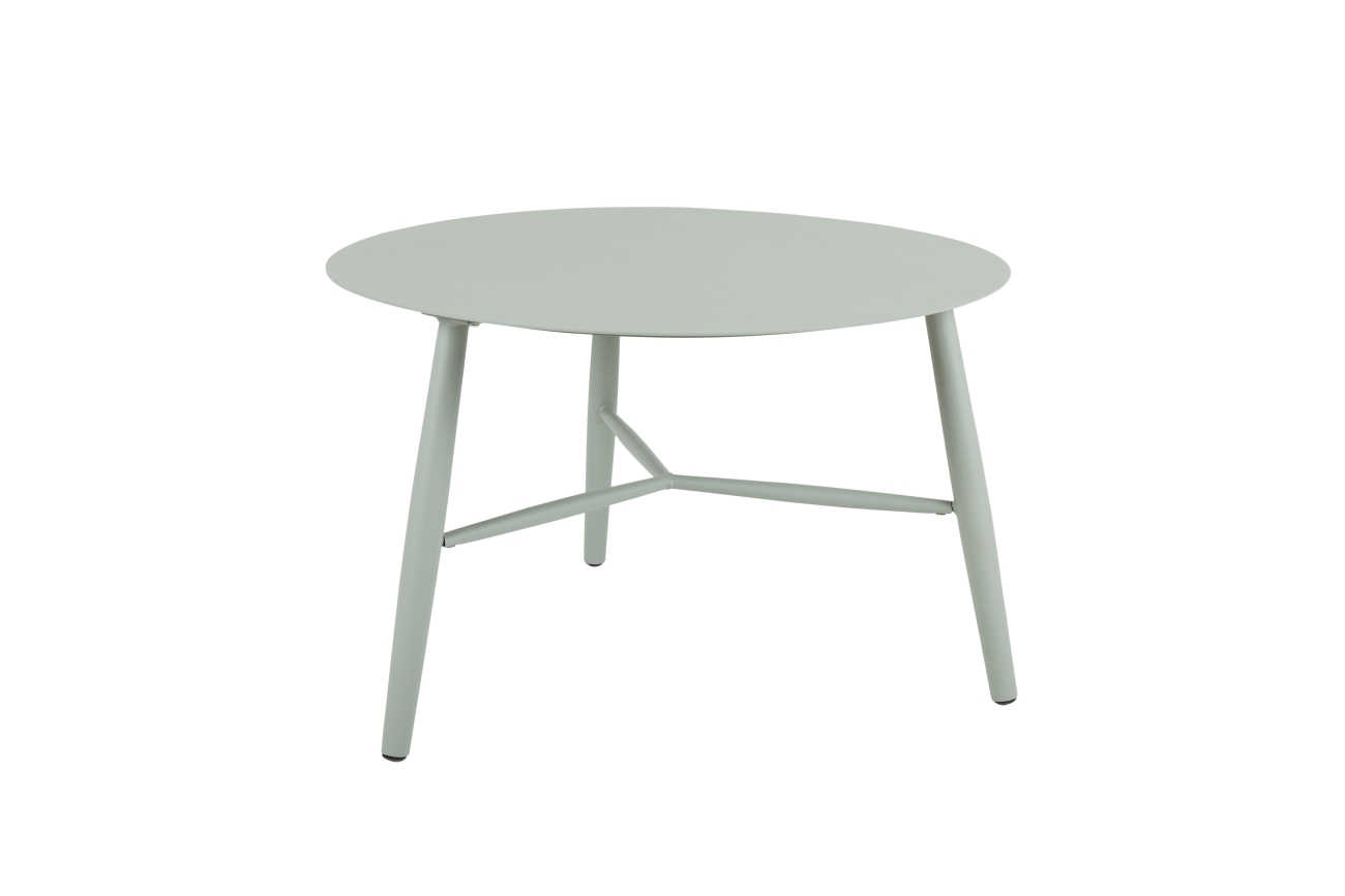 Gartencouchtisch Vannes Ø 75 cm, Hellgrün Gartencouchtisch Vannes Ø 75 cm, Hellgrün