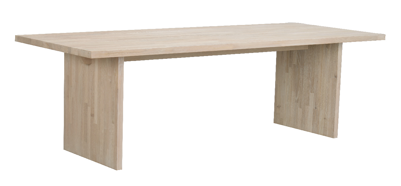 Esstisch Emmett Eiche Weiß pigmentiert, 240x95x75cm