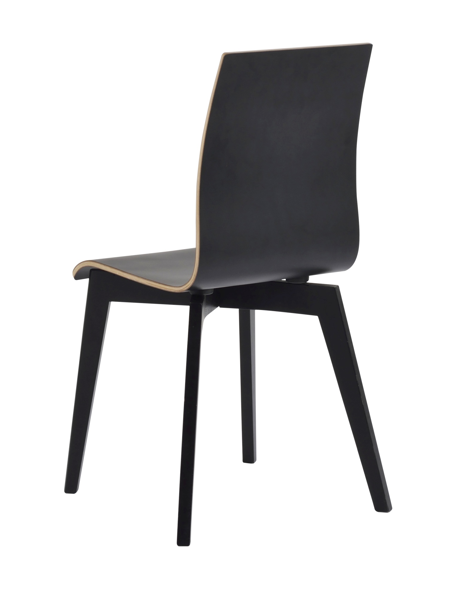 Stuhl Gracy 2er Set, Schwarz / Schwarz – stilvoller Blickfang für Ihr Zuhause.