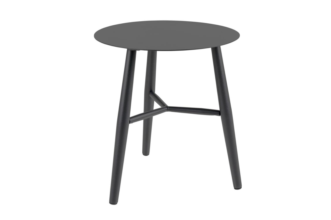 Gartenbeistelltisch Vannes Ø 45 cm, Anthrazit Gartenbeistelltisch Vannes Ø 45 cm, Anthrazit