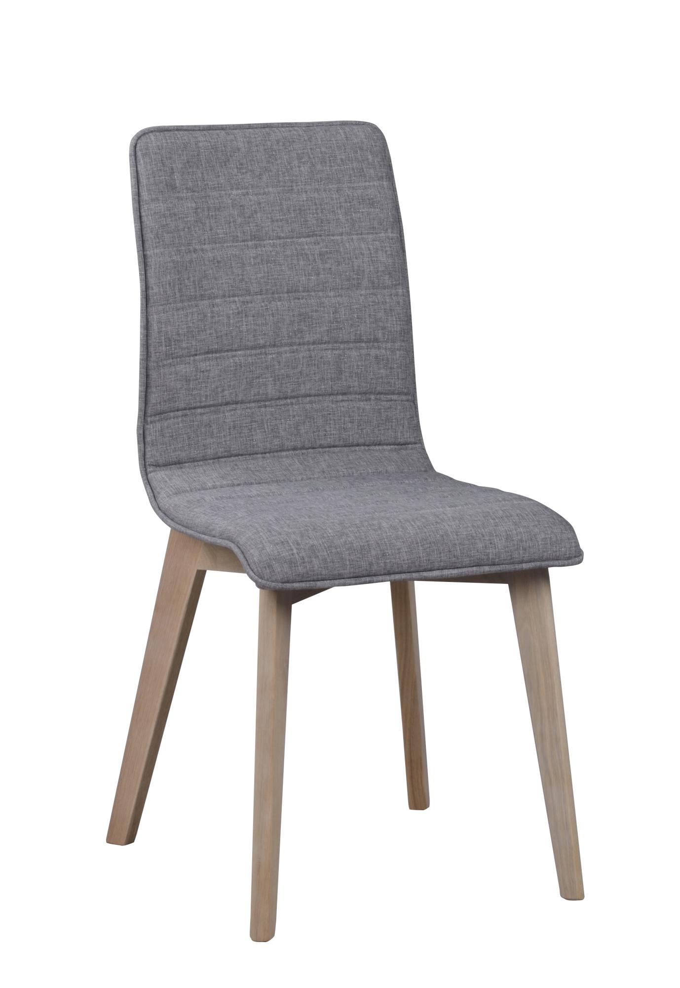 Design trifft Funktion: Stuhl Gracy 2er Set, Hellgrau / Whitewash. Stuhl Gracy 2er Set, Hellgrau / Whitewash