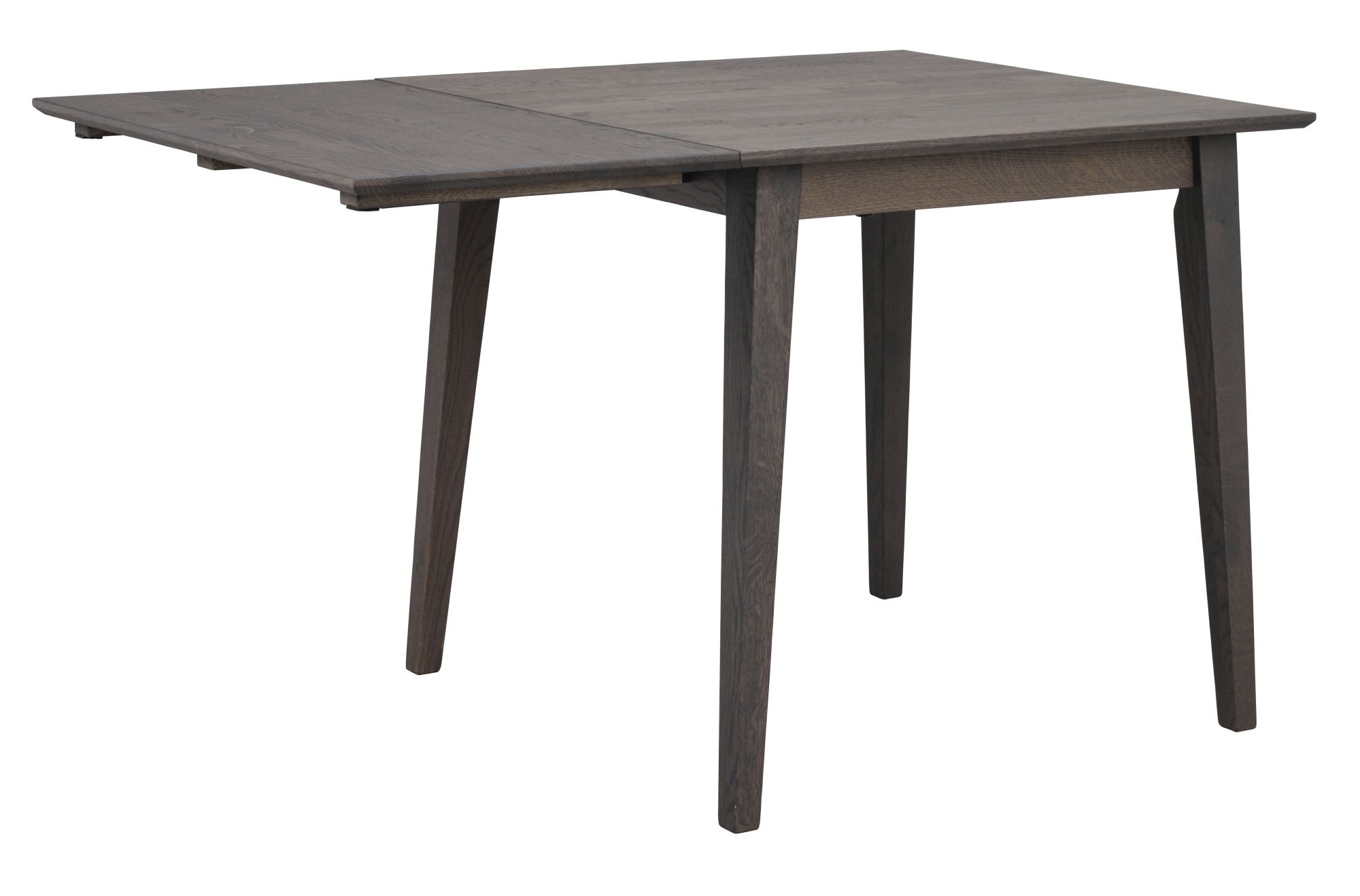 Hochwertiger Klapptisch Filippa, 80/125x80cm, Eiche Braun für jede Einrichtung.