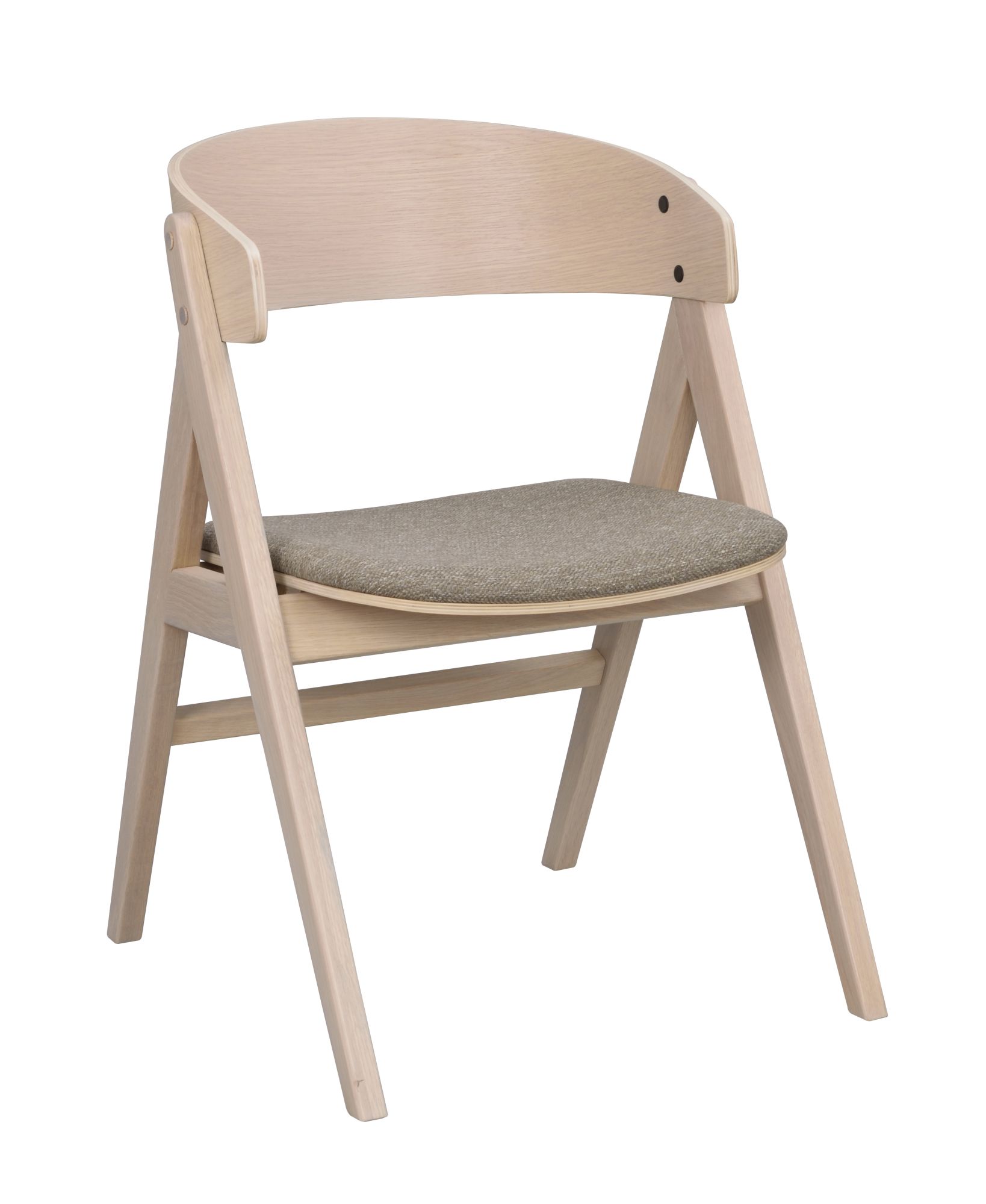 Jetzt entdecken: Stuhl Waterton 2er Set, Eiche whitewash, Braun mit hochwertiger Verarbeitung. Stuhl Waterton 2er Set, Eiche Whitewash, Braun