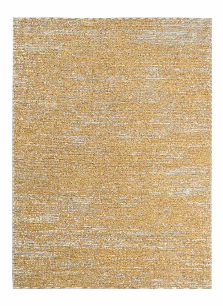Teppich Silva aus Stoff Eckig Gelb, 200x290 cm Teppich Silva aus Stoff Eckig Gelb, 200x290 cm