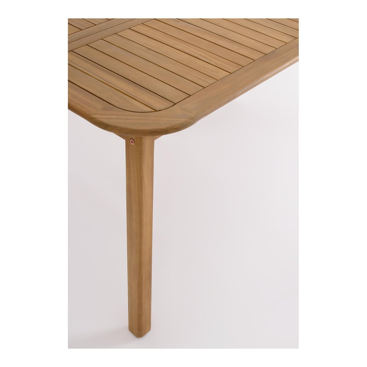 Gartenesstisch Danubio Ausziehbar - Akazienholz, Teak-Effekt, 180-240 x 100 cm