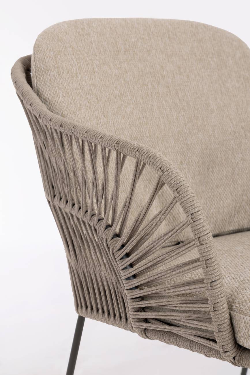 Gartenstuhl Carles Inkl. Kissen