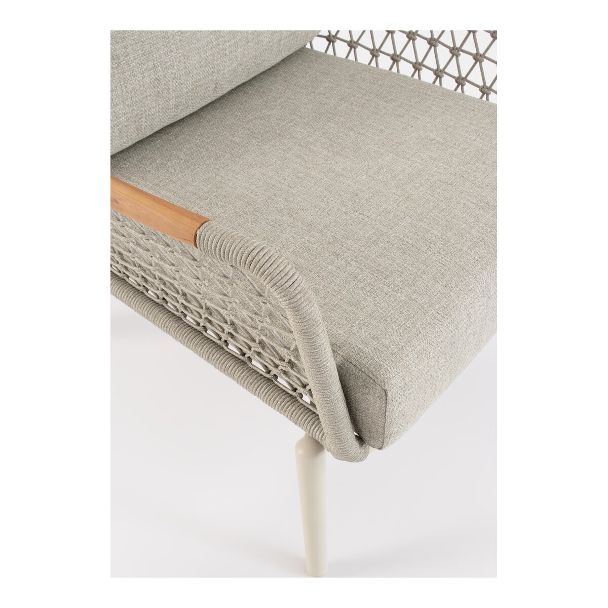 Gartensessel Eulero - Aluminium & Olefin-Geflecht, Pelikan