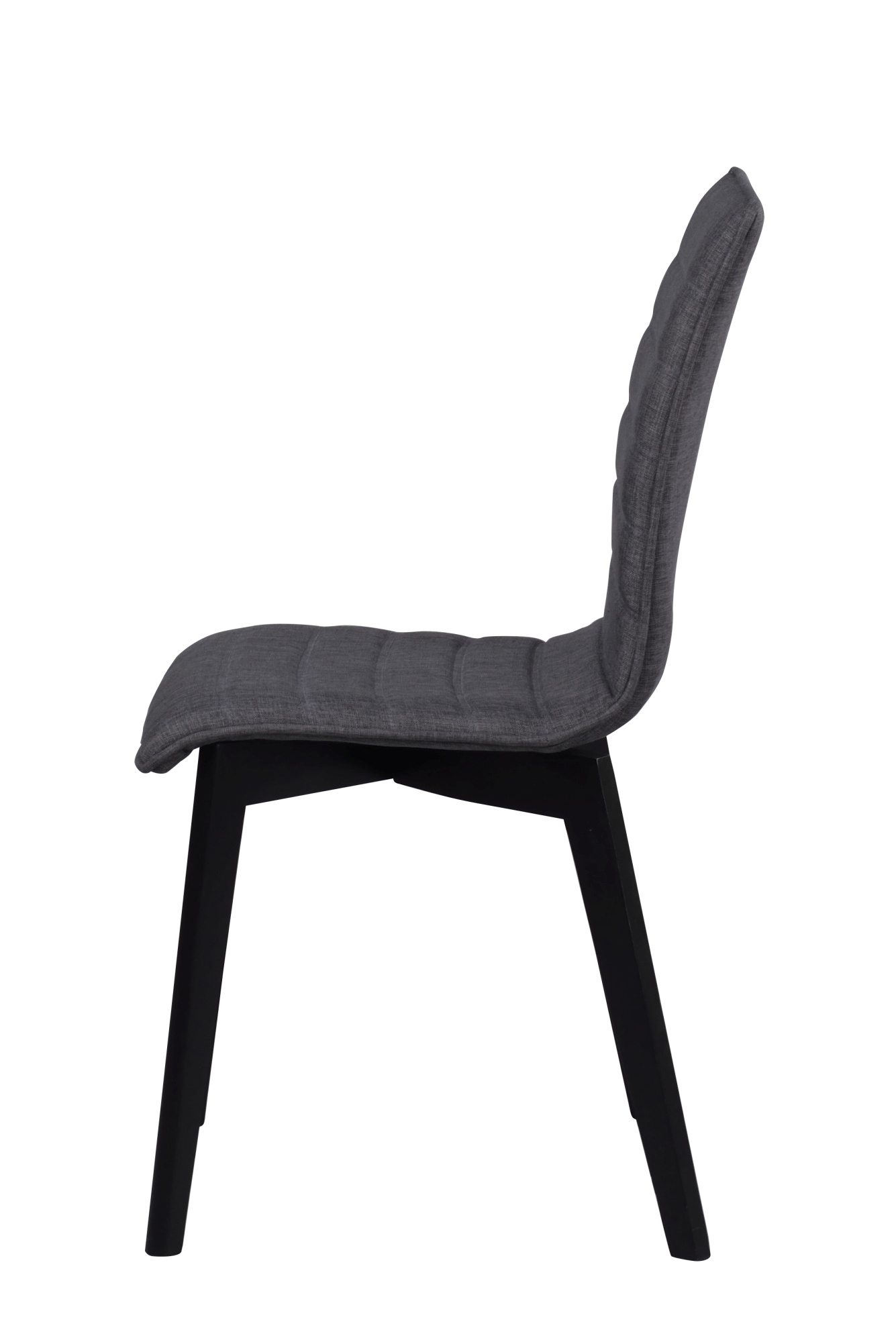 Edles Möbelstück: Stuhl Gracy 2er Set, Dunkelgrau / Schwarz für stilvolle Einrichtung.