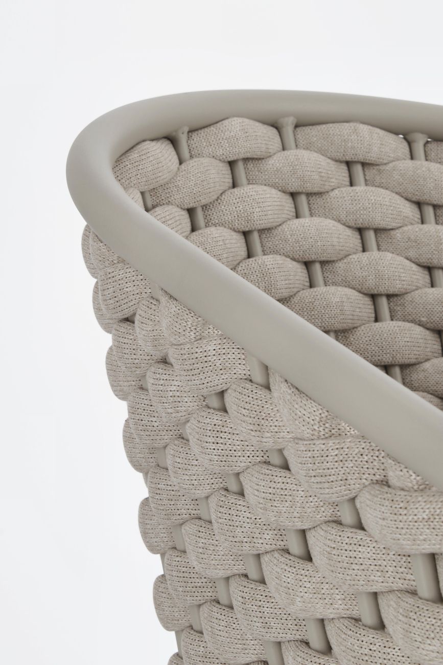 Gartenstuhl Margalida aus Aluminium, Saturn / Saturn