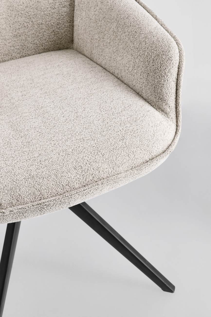 Esszimmerstuhl Matilda mit Armlehne, Rainy