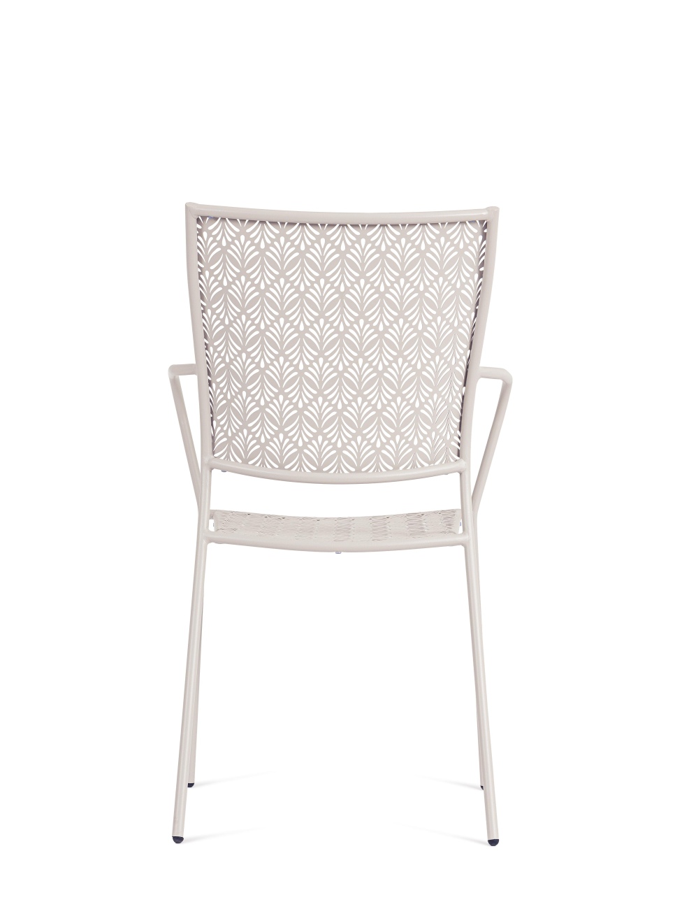 Gartenstuhl Lizette aus Metall, Griz