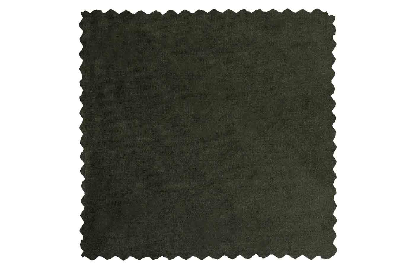 Ecksofa Statement Samt, rechts Waldgrün