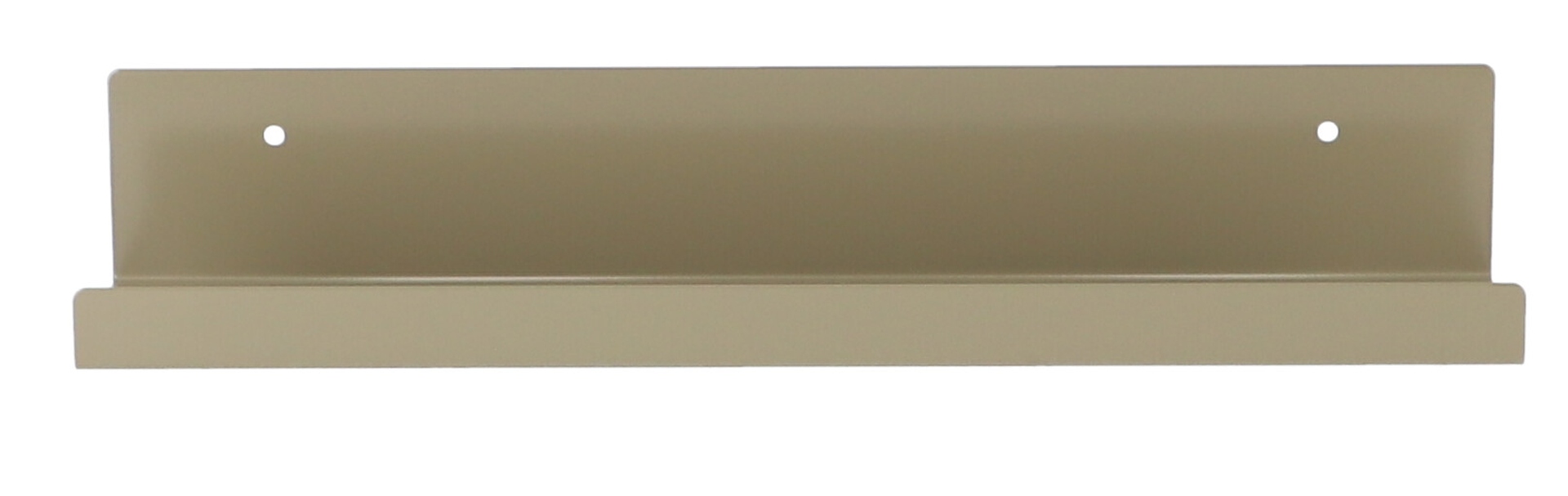 Wandregal Jill aus Metall, 50 cm, Olivegrau Wandregal Jill aus Metall, 50 cm, Olivegrau