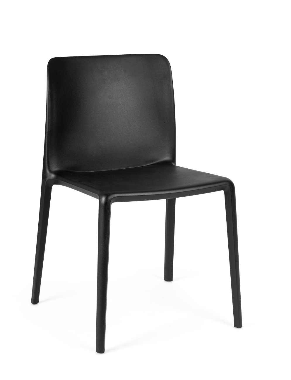 Stuhl Chloris 4er-Set aus Kunststoff, Schwarz Stuhl Chloris 4er-Set aus Kunststoff, Schwarz