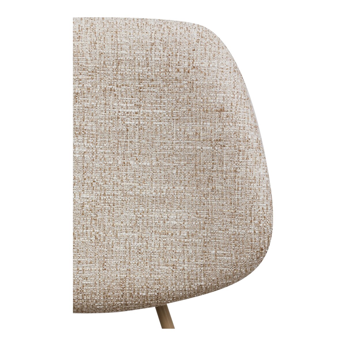 Bürostuhl Otal aus Boucle - Drehbar, Höhenverstellbar, Neigbar, Beige