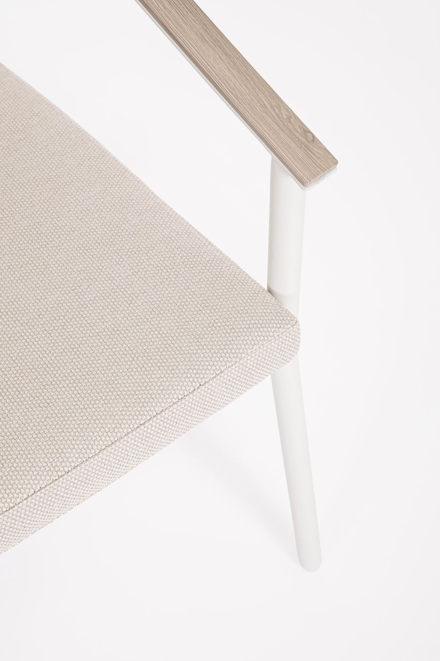 Garten-Set Ulises, Esstisch & Stühle aus Aluminium