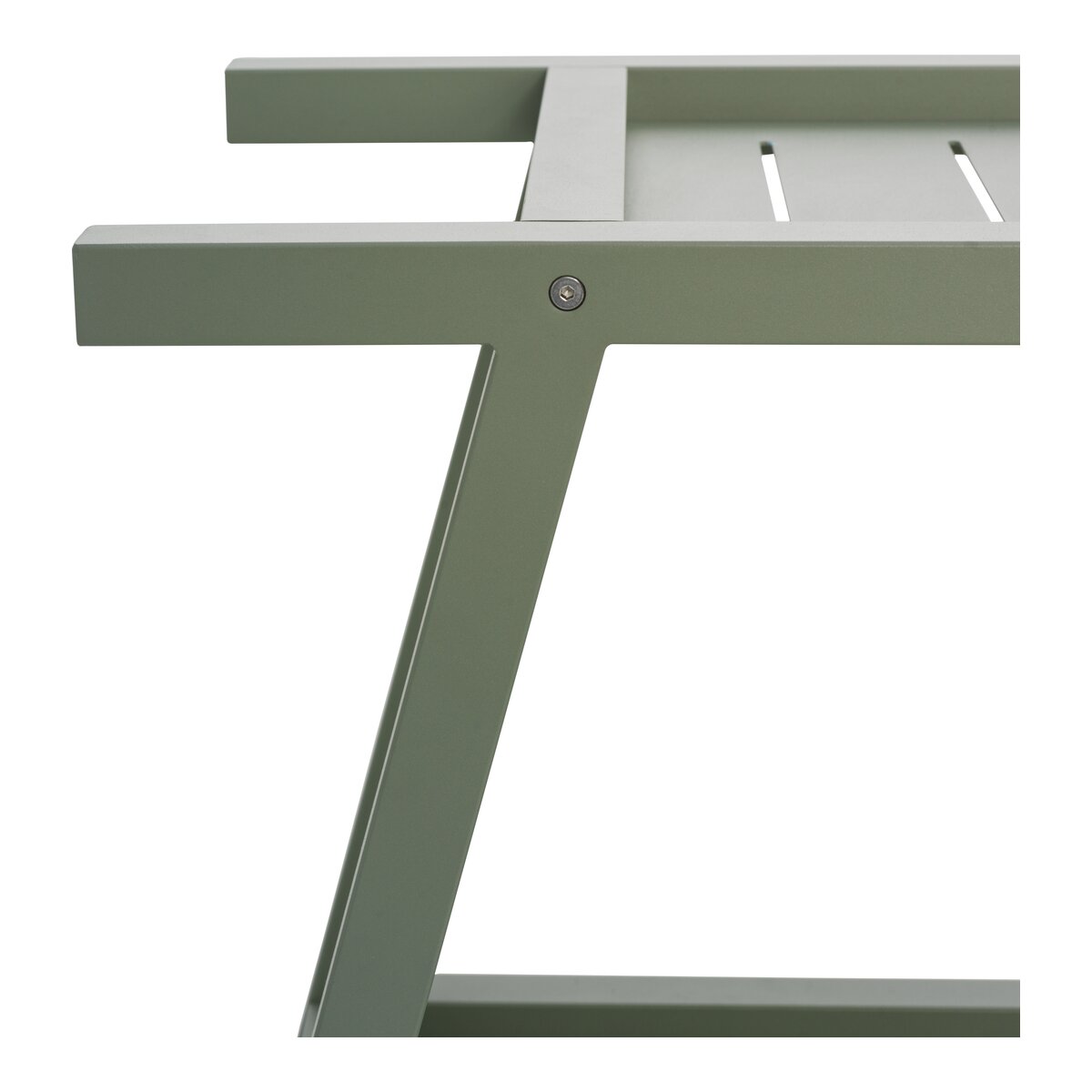 Garten-Servierwagen Samvaro, Dusty Green - aus Aluminium, mit Rollen