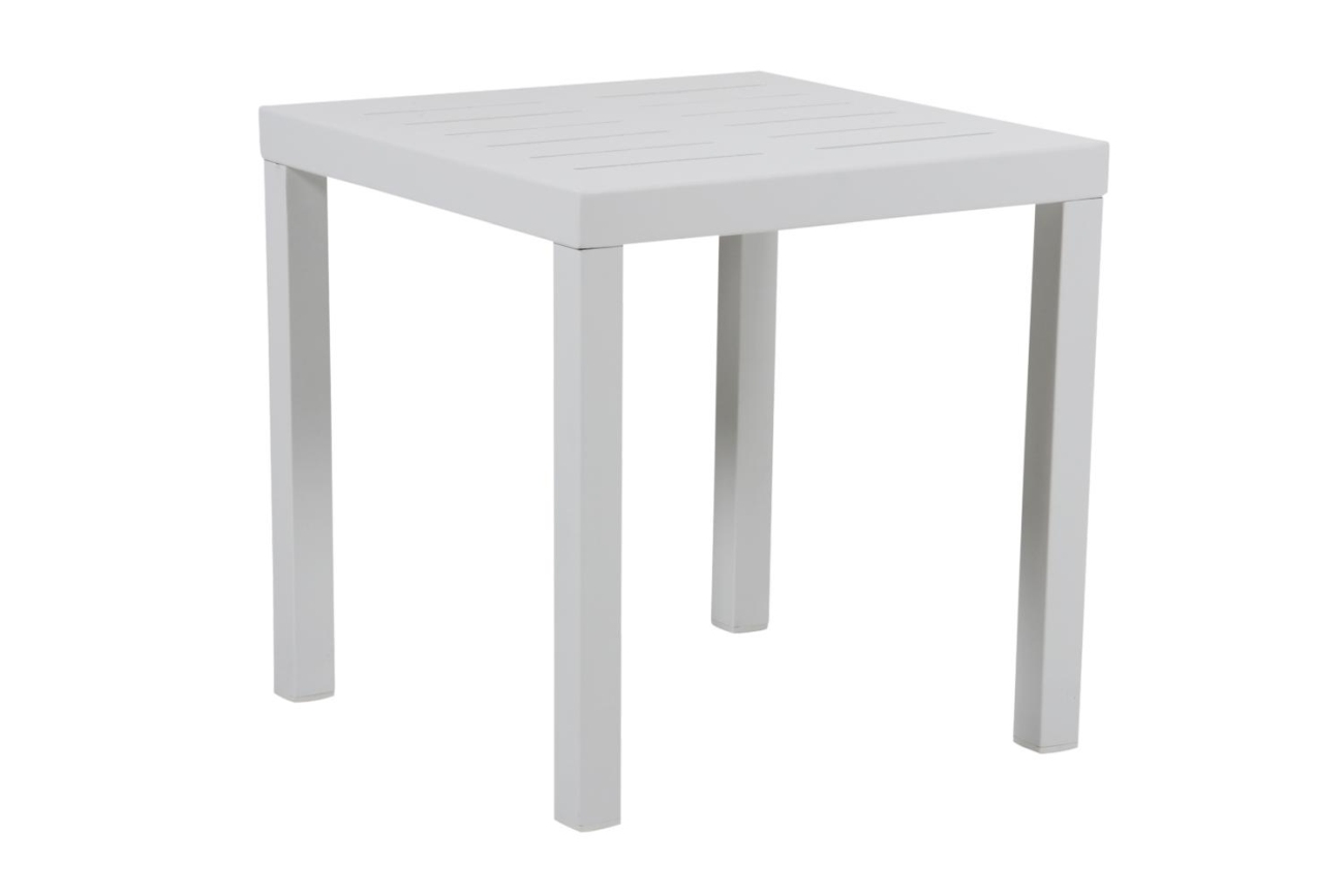 Gartenbeistelltisch Belfort 50x50 cm, Weiß Gartenbeistelltisch Belfort 50x50 cm, Weiß