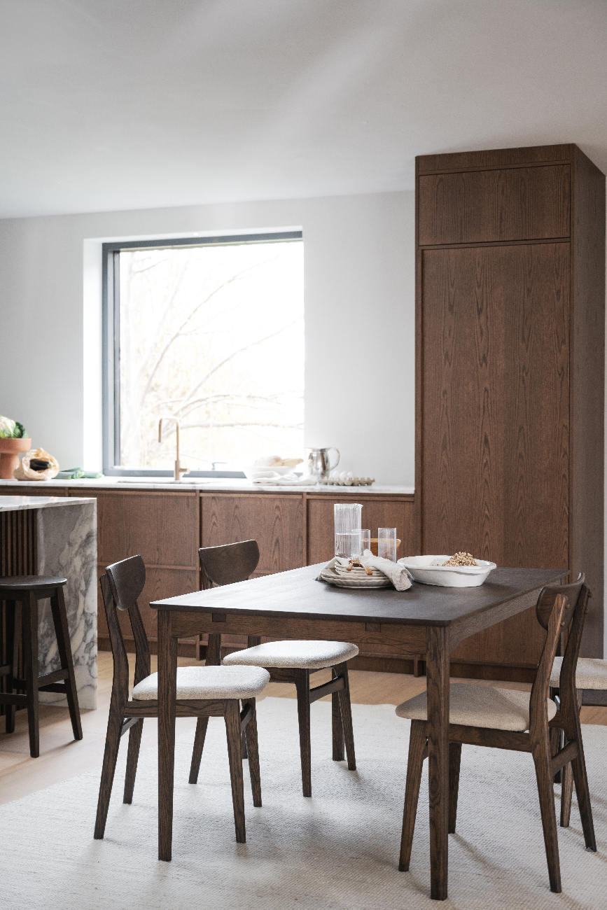 Esstisch Markham 140x90cm, Eiche Braun