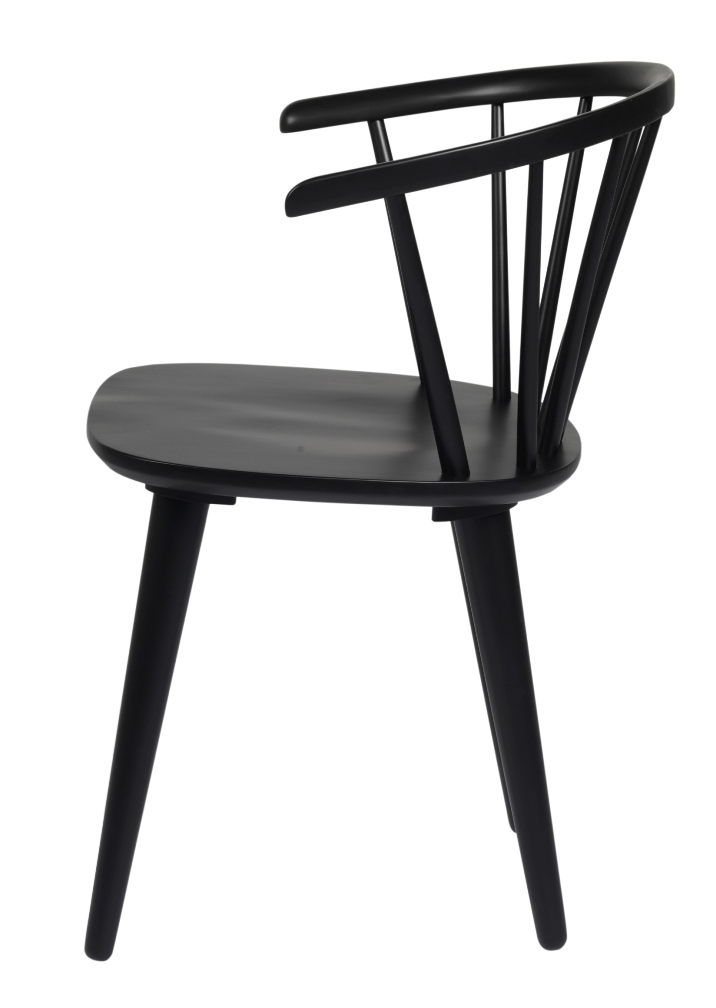 Stuhl Carmen 2er Set, Schwarz – stilvoller Blickfang für Ihr Zuhause.