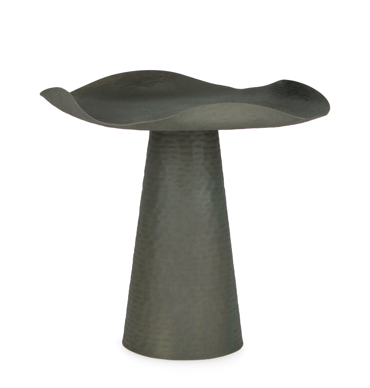 Beistelltisch Lalita aus Metall Ø 41 cm, Grün Beistelltisch Lalita aus Metall Ø 41 cm, Grün