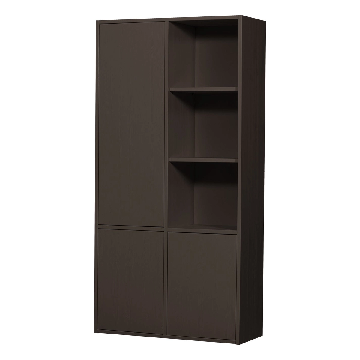 Schrank Merel - Kiefernholz Mittelbraun, 100 cm