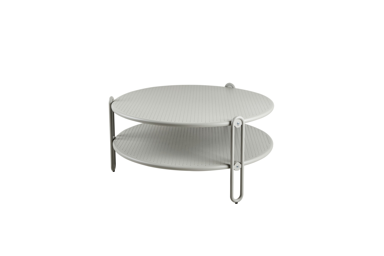 Gartencouchtisch Blixt Ø 85 cm, Hellgrau Gartencouchtisch Blixt Ø 85 cm, Hellgrau