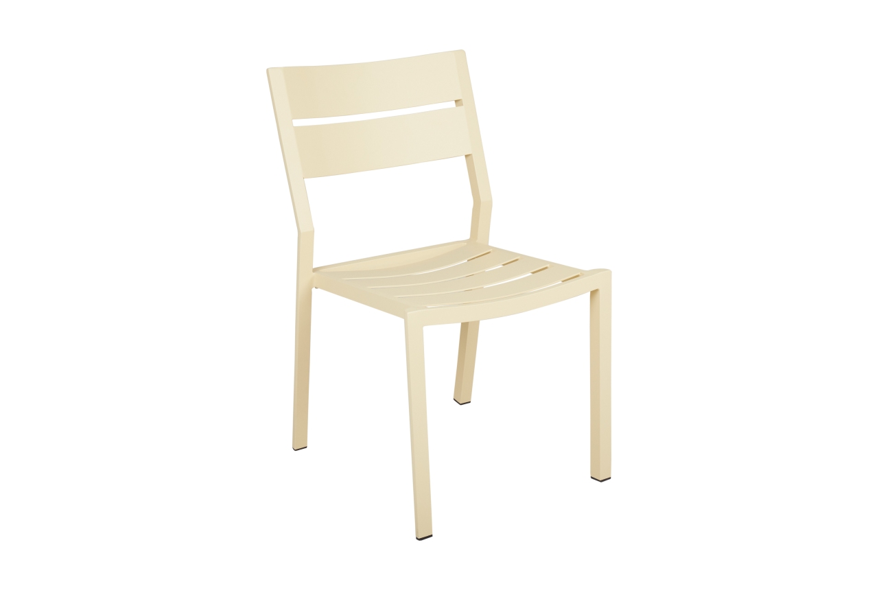 Gartenstuhl Delia aus Aluminium, Lemon Gartenstuhl Delia aus Aluminium, Lemon