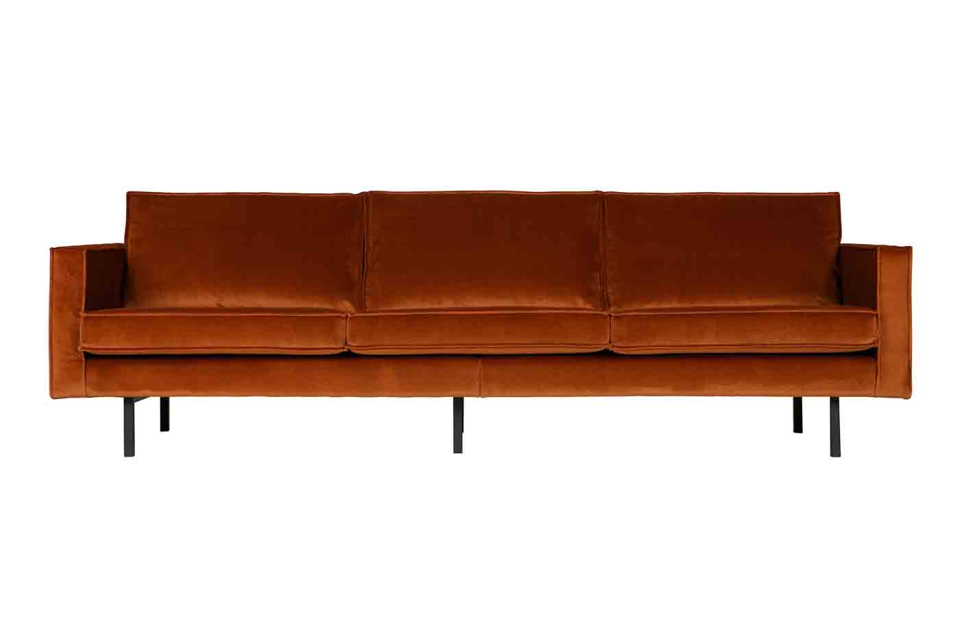 Rodeo Sofa 3-Sitzer Samt, Rost Rodeo Sofa 3-Sitzer Samt, Rost