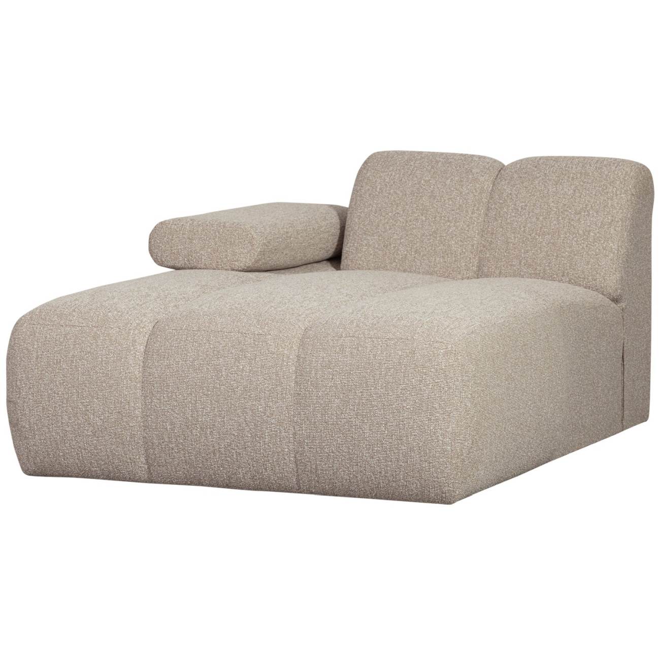 Modulsofa Mojo Boucle Chaiselongue-Links, Beige Modulsofa Mojo Boucle Chaiselongue-Links, Beige