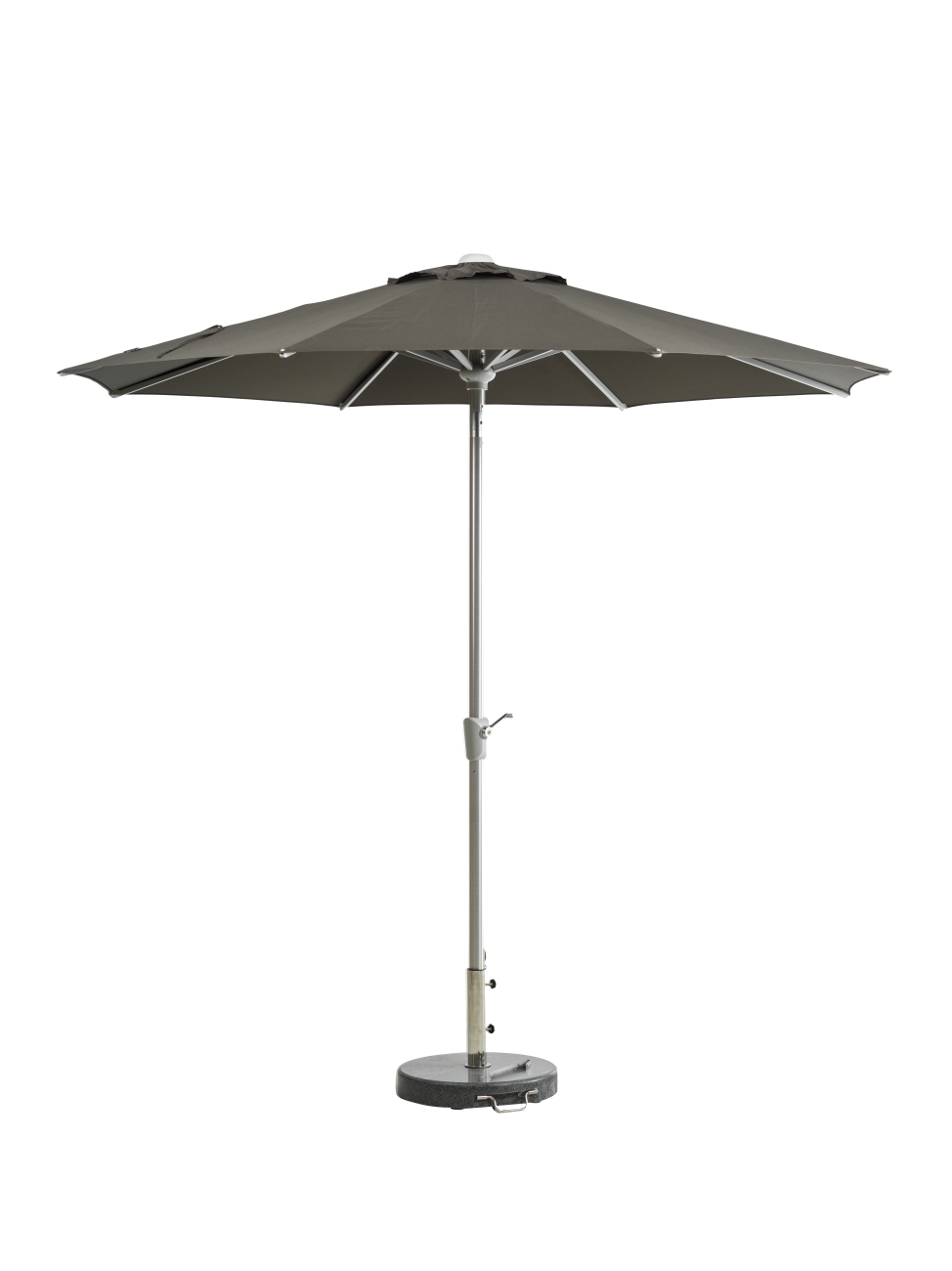 Sonnenschirm Abriola Ø 270 cm, Schwarz Sonnenschirm Abriola Ø 270 cm, Schwarz