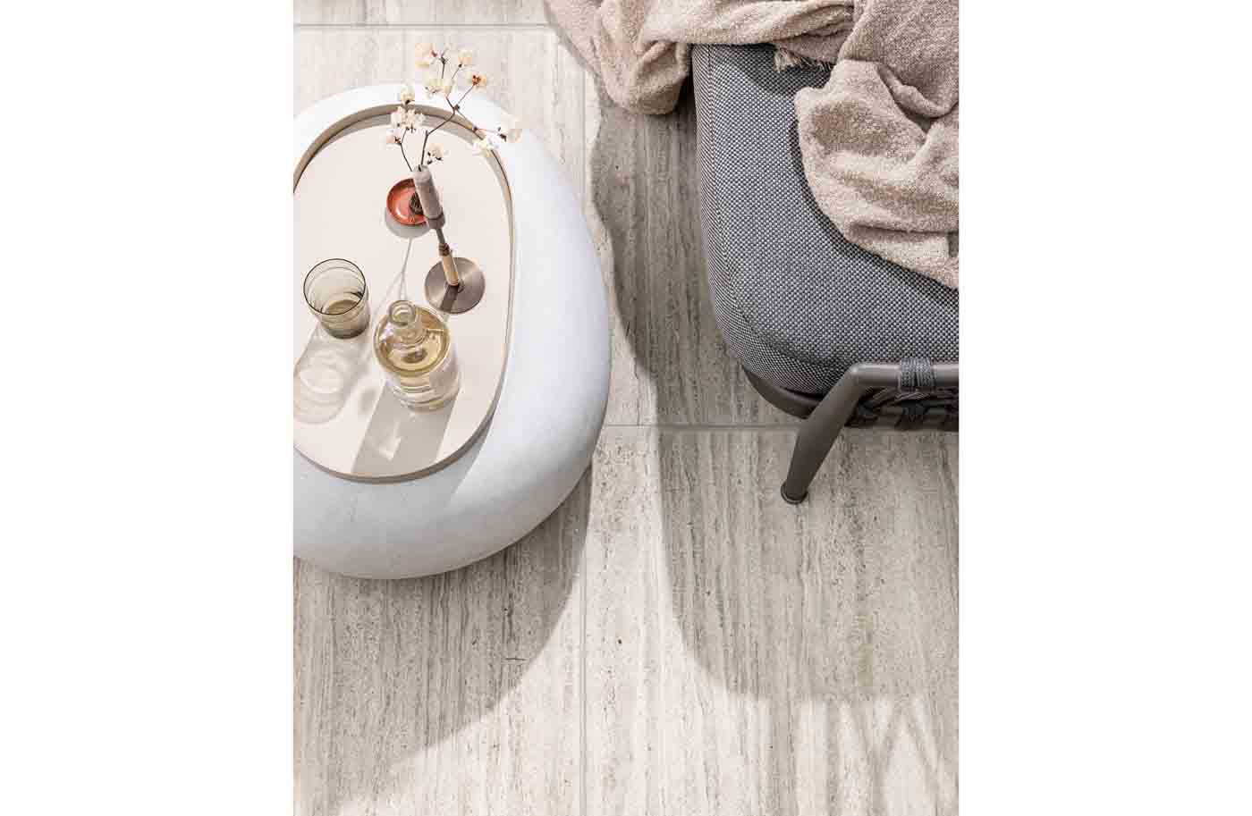 Couchtisch Pebble in Betonoptik