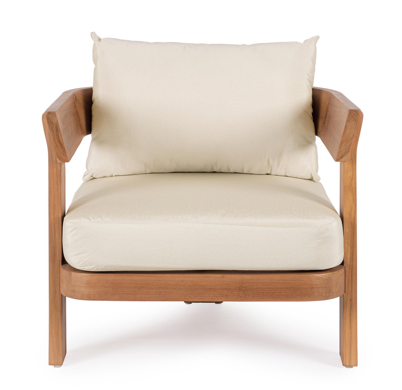 Gartensessel Evora aus Teakholz, Natur