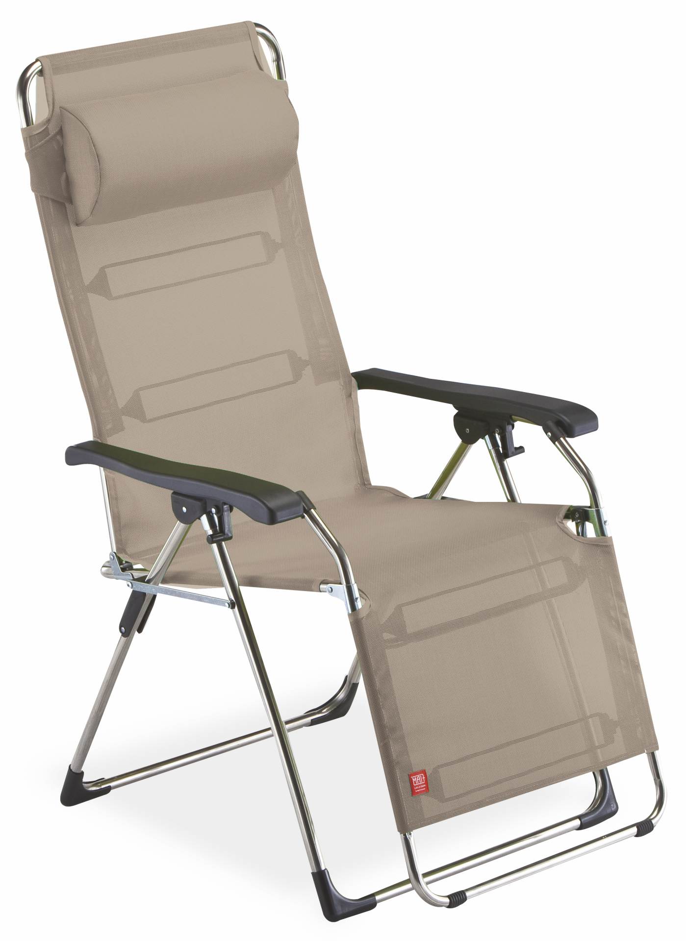 Relaxliege Amida aus Aluminium, Taupe Relaxliege Amida aus Aluminium, Taupe