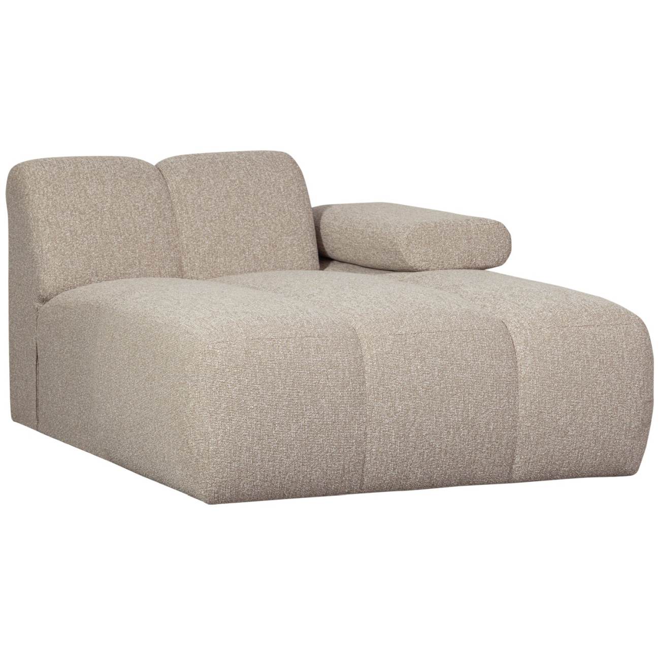 Modulsofa Mojo Boucle Chaiselongue-Rechts, Beige Modulsofa Mojo Boucle Chaiselongue-Rechts, Beige