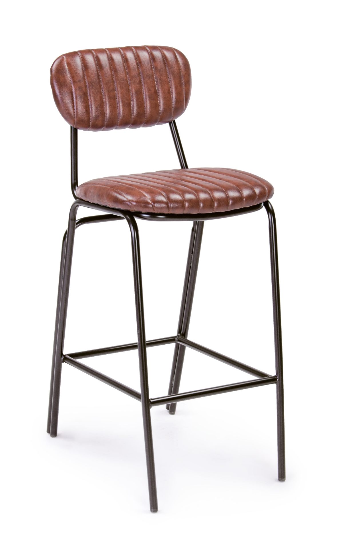 Barhocker Debbie aus Kunstleder, Cognac Barhocker Debbie aus Kunstleder, Cognac