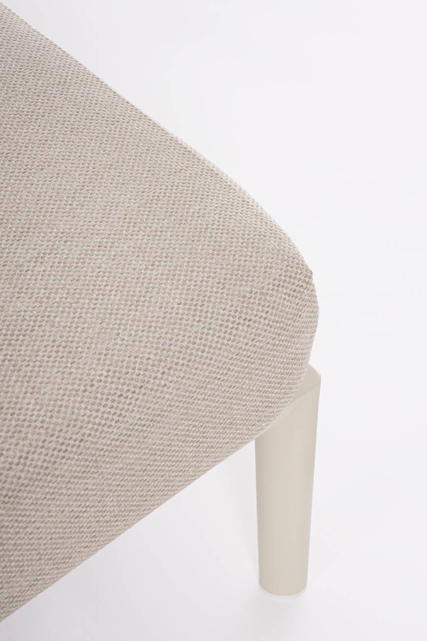 Gartenmodulsofa Gerald aus Aluminium Einzel-Element, Pelikan