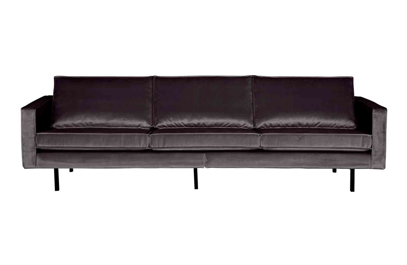 Rodeo Sofa 3-Sitzer Samt, Anthrazit Rodeo Sofa 3-Sitzer Samt, Anthrazit