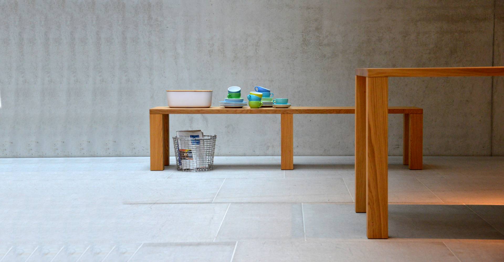 Bank Leos Eiche, 200 cm Bank Leos Eiche, 200 cm