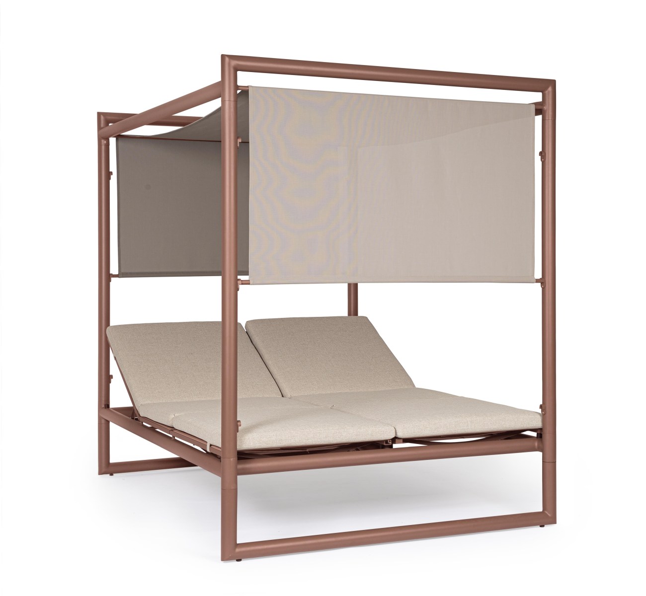 Gartendaybed Konnor aus Aluminium, Barin