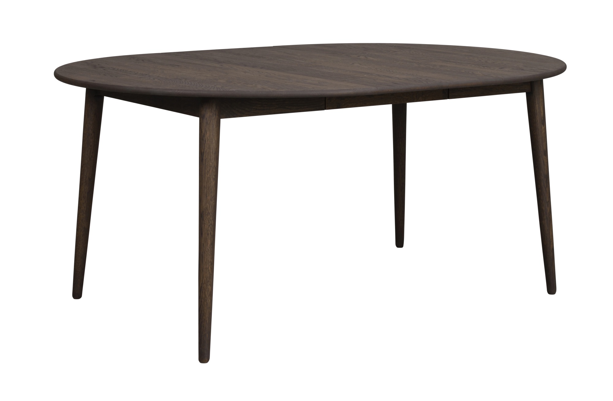 Ausziehtisch Tyler Rund 120/165cm, Eiche Braun passt perfekt in stilvolle Wohnräume.