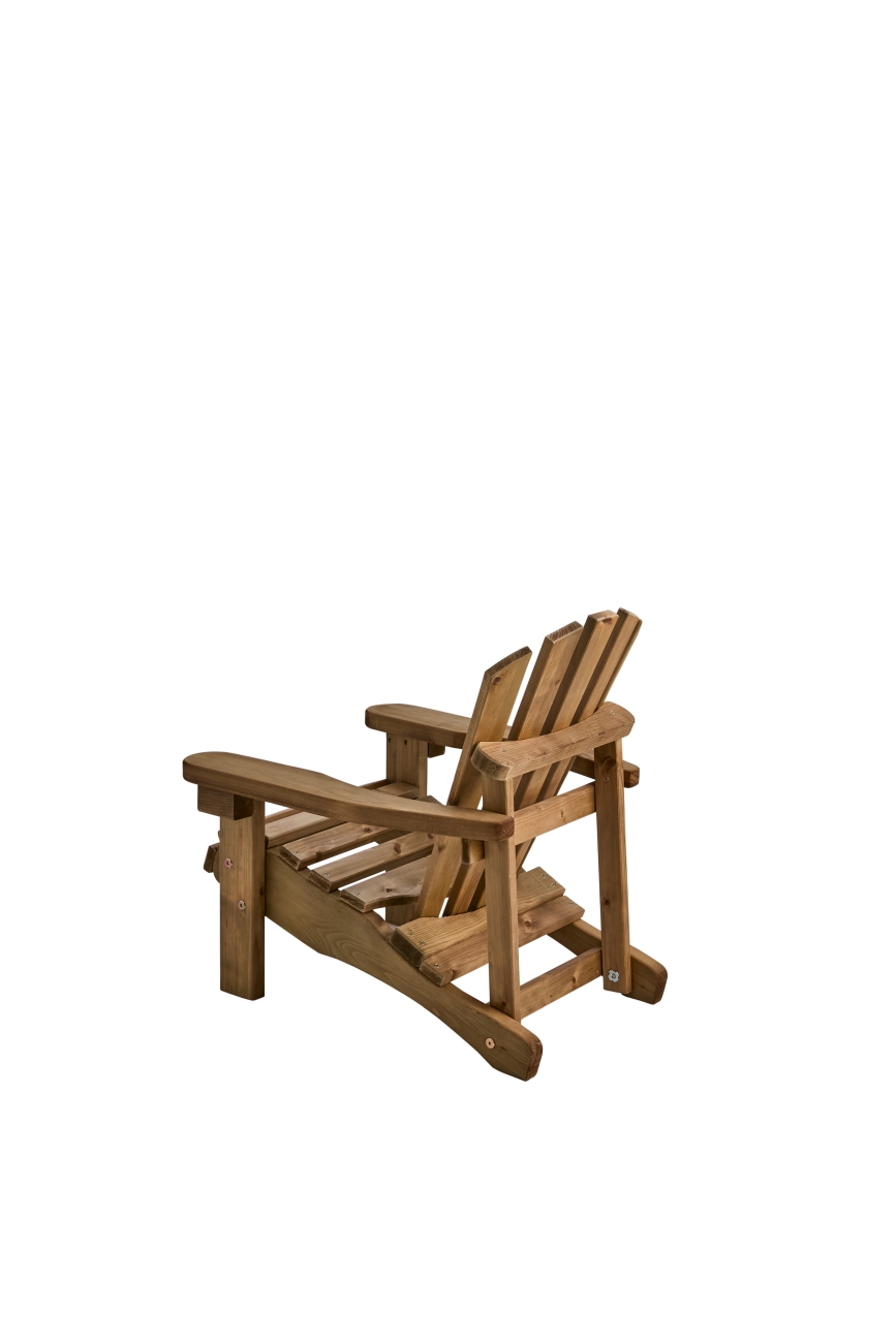 Gartensessel Gnarp aus Kiefernholz, Natur