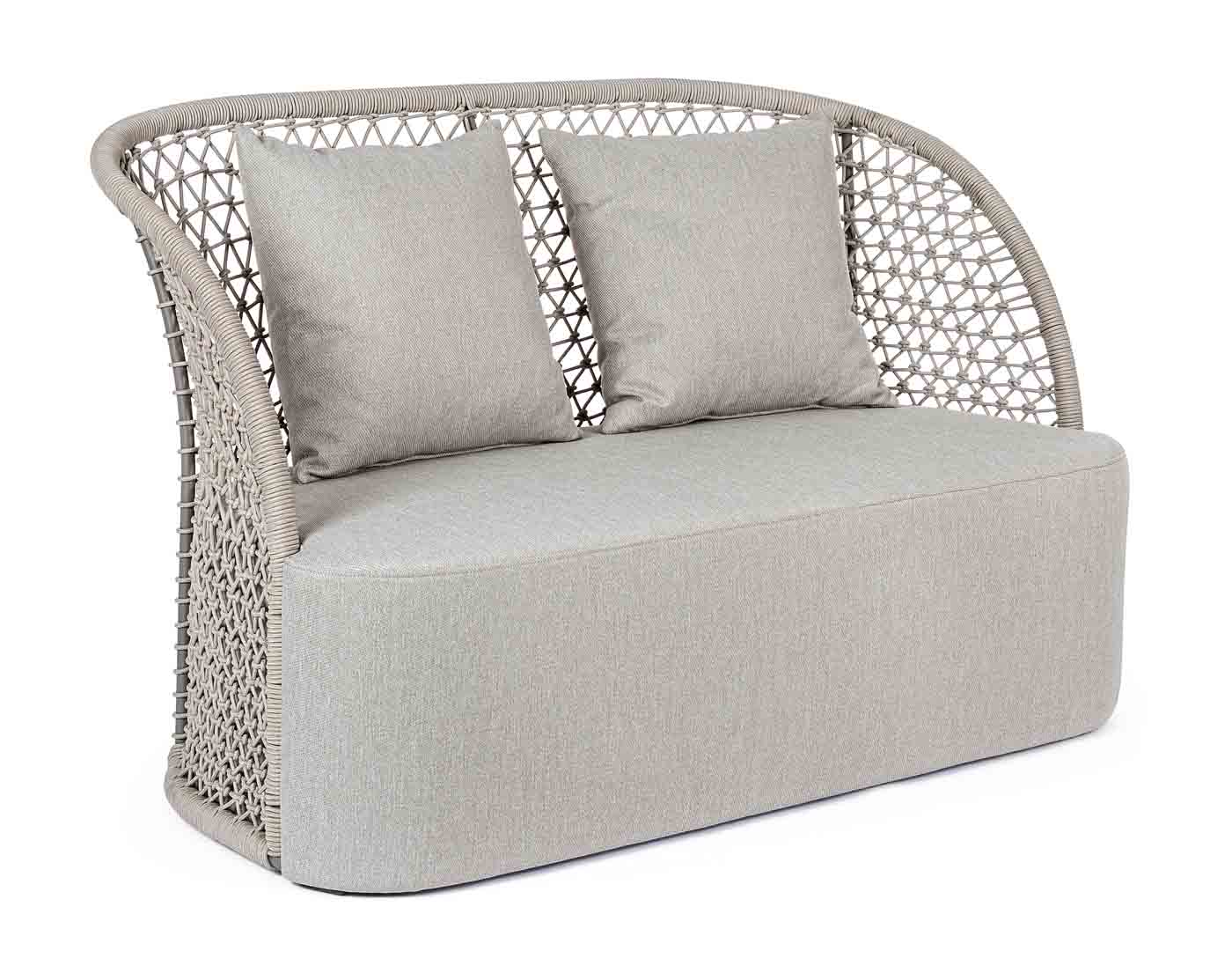 3 Sitzer Outdoorsofa Cuyen mit Kissen, Sand 2 Sitzer Outdoorsofa Cuyen mit Kissen, Sand