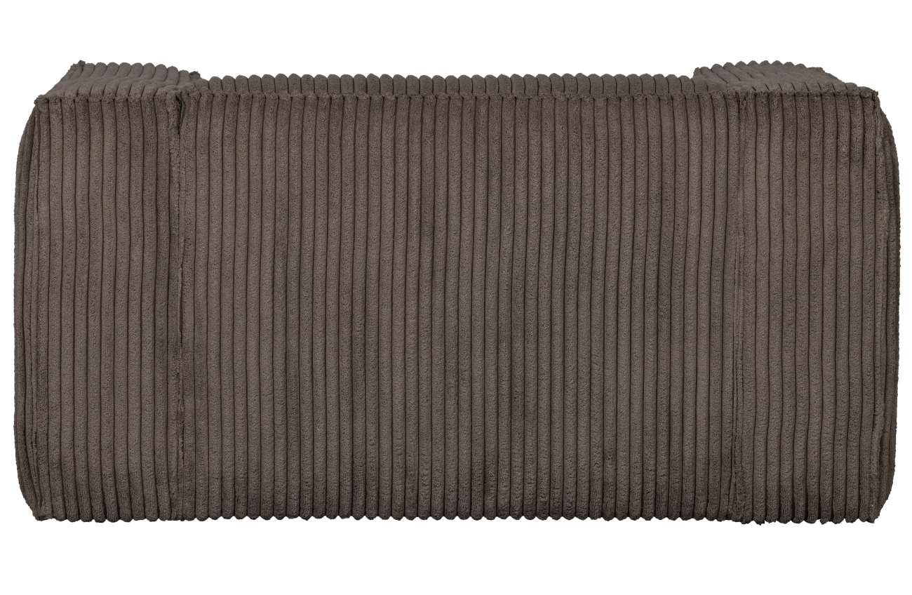 Sessel Bean mit Cordbezug, Dunkelbraun